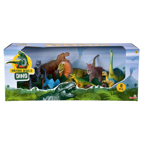 Simba - Ensemble de dinosaures 8 pièces