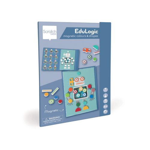 Livre EduLogic - Couleurs&Formes magnétiques Robot