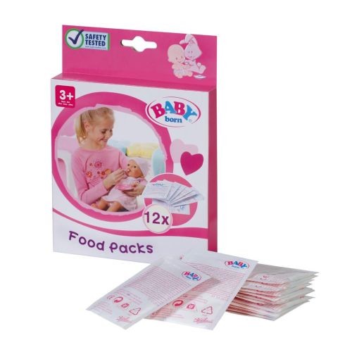 Baby Born - Sachets de nourriture 12 pcs