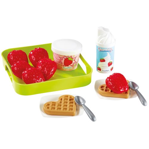 Écoiffier - 100% Chef Plateau Fraises 19,5 cm (20)