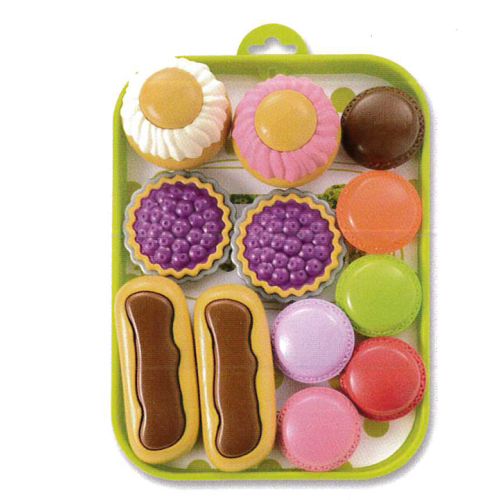 Écoiffier-100% Chef Plateau Pâtisseries 28,5cm(20)