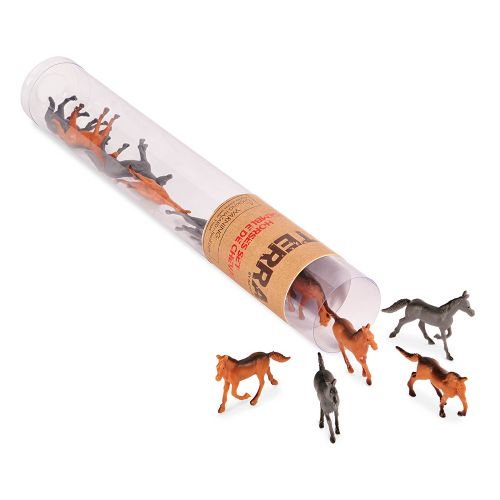 Terra - 16 pcs Chevaux 6-8 cm