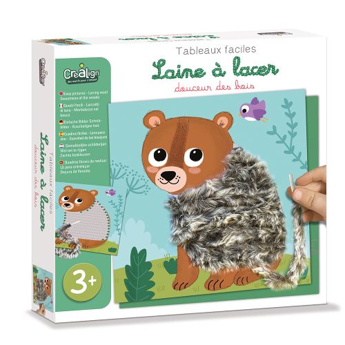 Laine à lacer douceur des bois