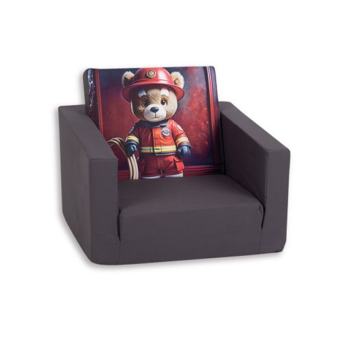 Fauteuil convertible Ourson pompier