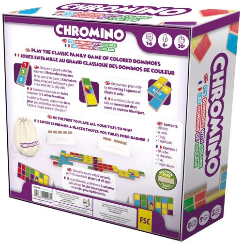 boite Chromino version bois