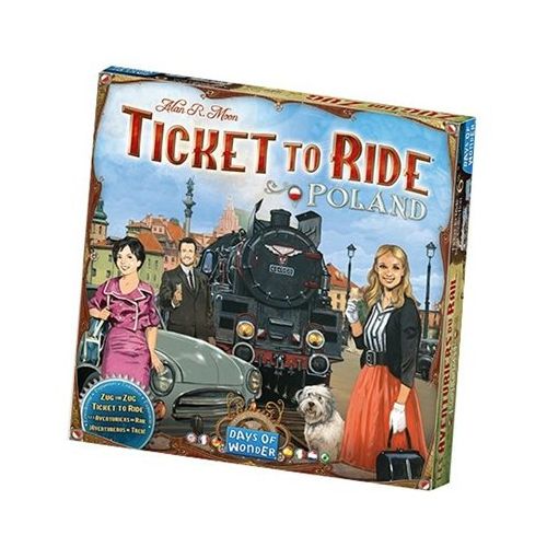 Ticket to ride: Map# 6,5 Pologne