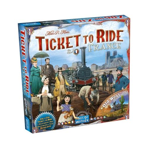 Ticket To Ride: Map #6 - France/Old West (Ml)