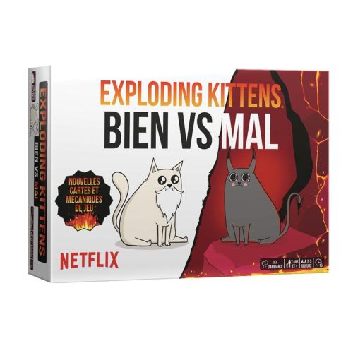 Exploding Kittens - Bien vs mal