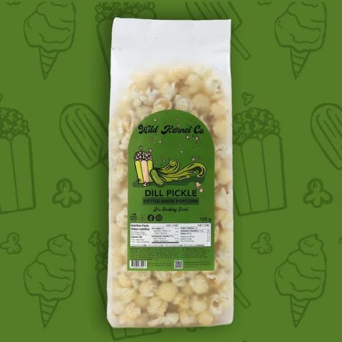 Pop corn cornichon à l'aneth