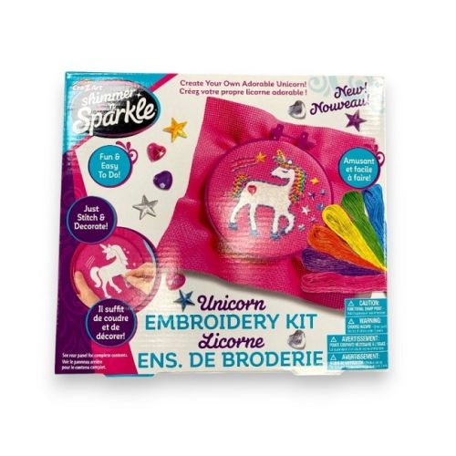 Broderie licorne