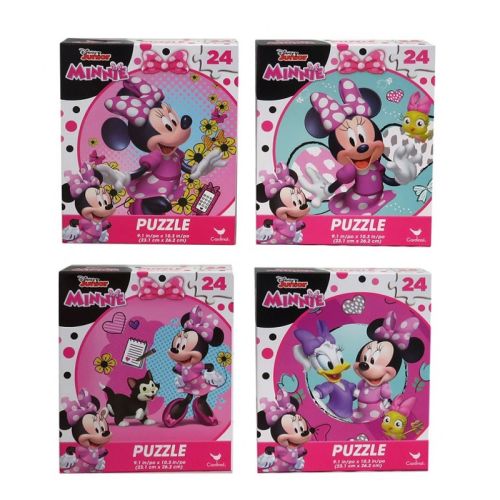 Casse-tête 24 Minnie Mouse (assrt. / 4 modèles / à l'unité)