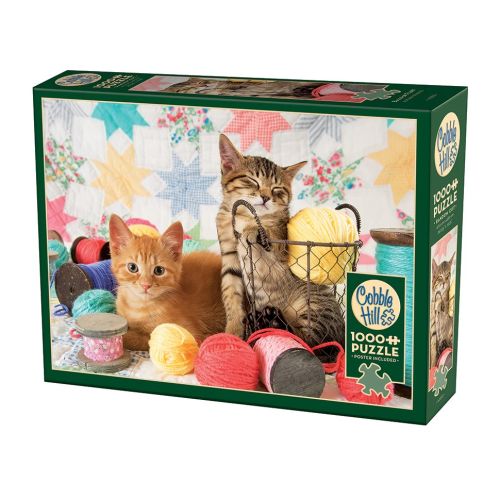 Casse-tête 1000 Laine et chat