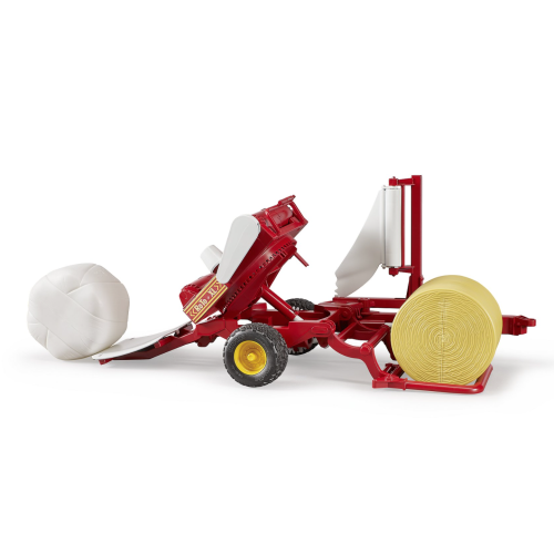 Emballe balles de foin ronde Bruder