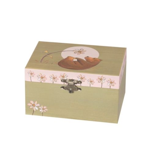 Coffret à bijoux musical foret
