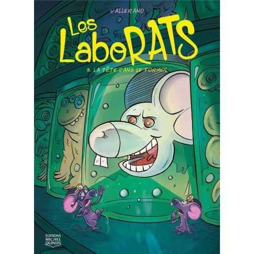 Les Laborats T03: La tête dans le formol