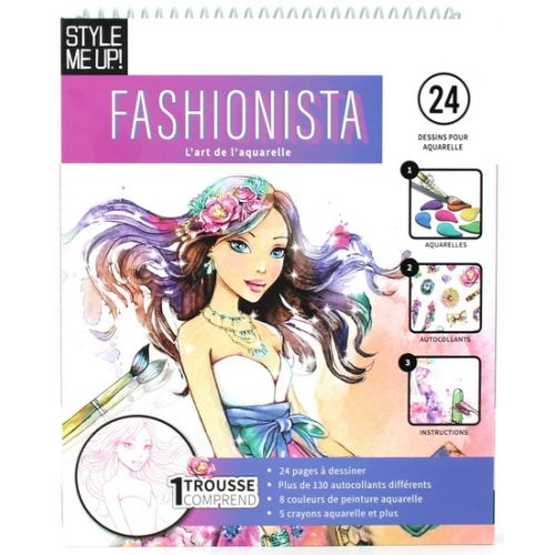 Fashionista  L'art de l'aquarelle
