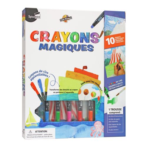 Crayons magiques