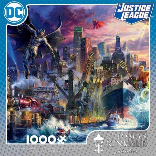 Casse-tête 1000 pc ligue de la juste (DC comic)