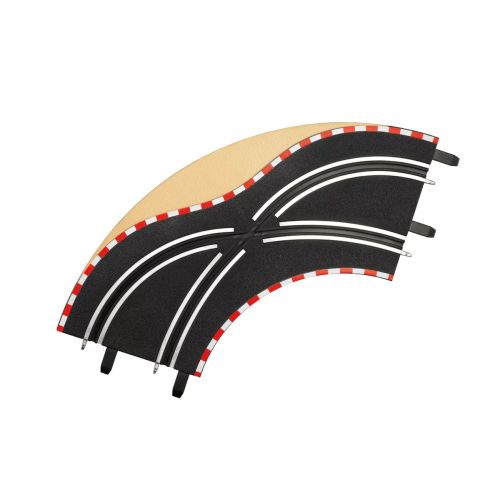 Carrera Go Courbe changement de voie 1/90 (2pcs)