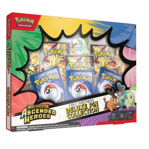 Pokemon (EN) ME2.5 deluxe pin colllection First Partners - Ascended Heroes 