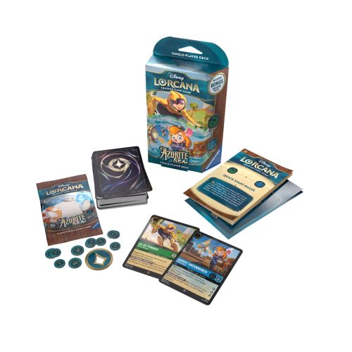 Lorcana Deck Emerald/Sapphire Azurite Sea (Gadget / Gogo)