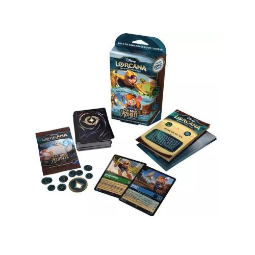 Lorcana Deck Emeraude/Saphir La Mer Azurite (Gadget / Gogo)