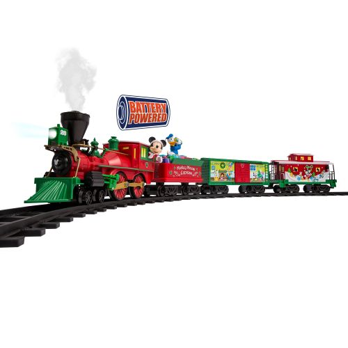 Train de Noël Mickey Mouse prêt à jouer avec Bluetooth