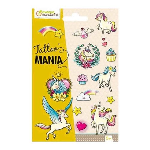 Tattoo mania licorne