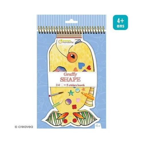 CAHIER GRAFFY POISSONS