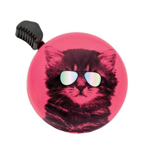 Sonnette Électra Chat Lunette rose