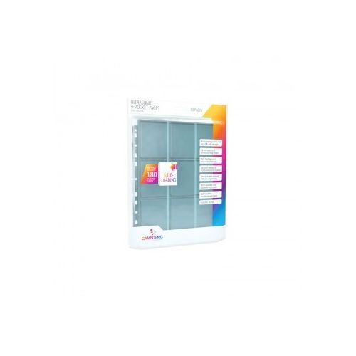 Pages: Ultrasonic Sideloading 9-Pocket - Clear