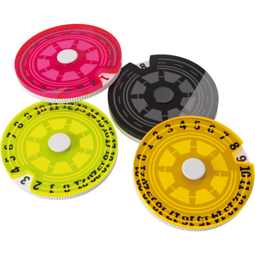 Life Counters Set of 4 Single Dials
