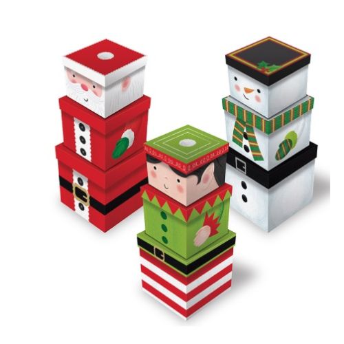 Boîtes gigogne personnage
