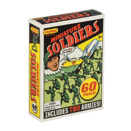 Rétro ensemble de 60 petits soldats