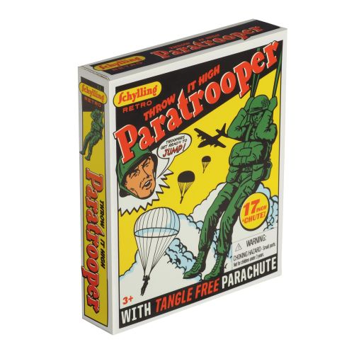 Parachutiste rétro