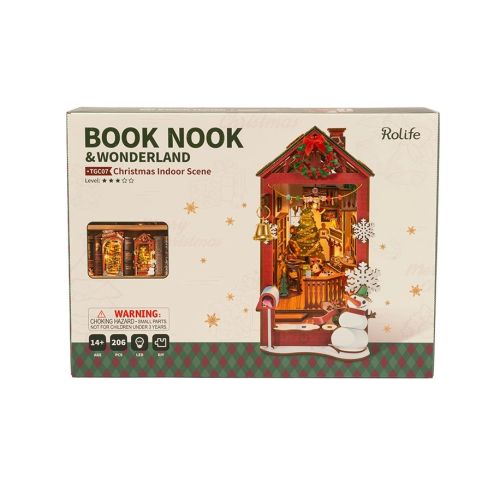 BookNook Scène de Noël