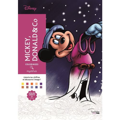 Mickey, Donald & Co : Coloriages mystères Disney
