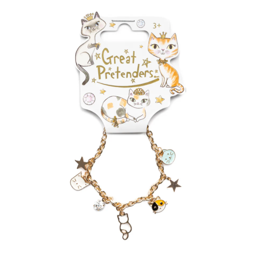 Bracelet charmes chattons