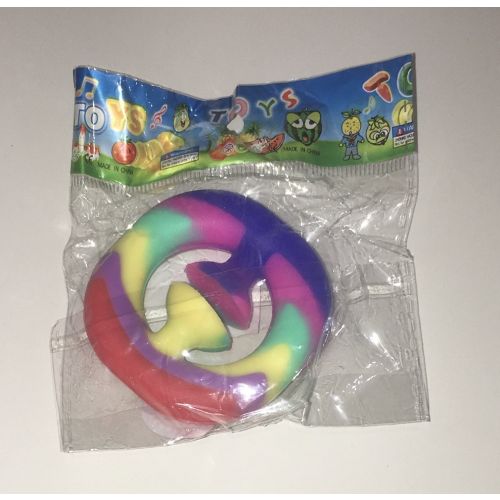 Jouet Fidget Snap arc-en-ciel