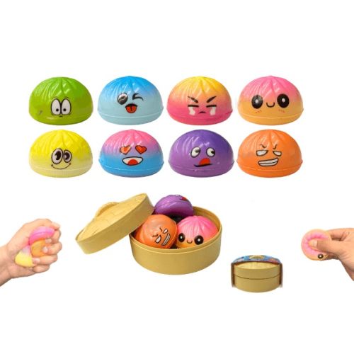 Mini Squishy dumpling (asst. de 3)