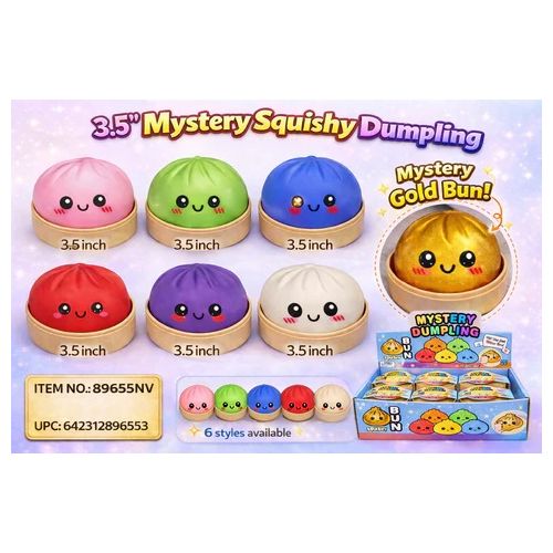 Squishy dumpling mystère (asst. / boîte à l'aveugle)