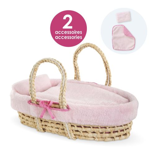 Corolle 14-17po Panier tressé - peluche