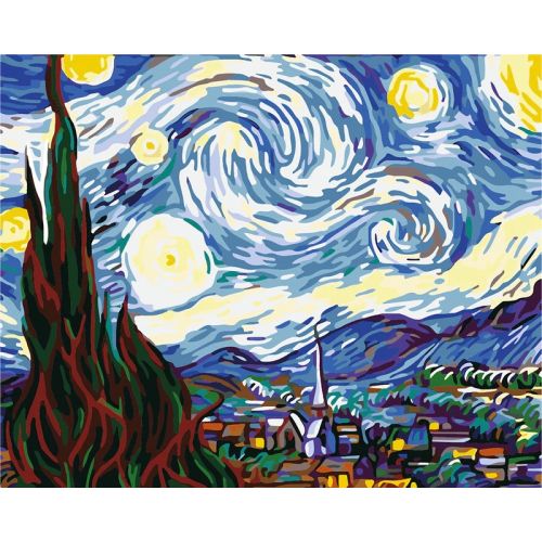 DD Starry Night Van Gogh Frame