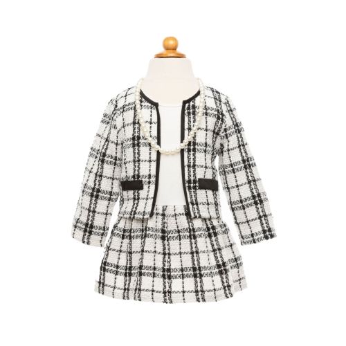 Coco the Fashionista Dress, Jacket & Pearls, Size 