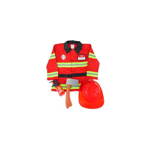 Pompiers (rouge) et accessoires 5-6 ans