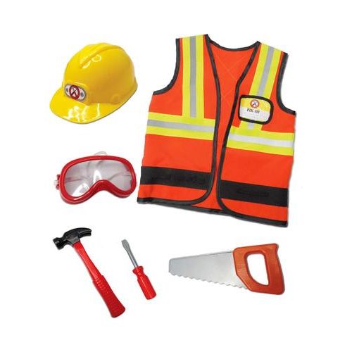 Travailleur de la construction et accesoires 5-6 ans