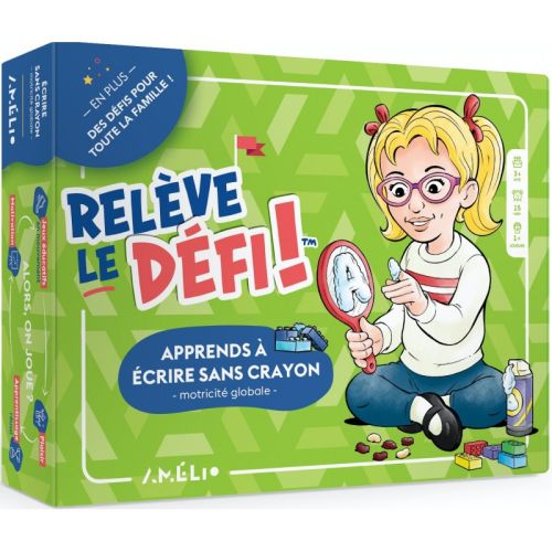 Relève le défi! Apprends à écrire sans crayon -mot