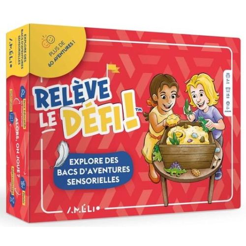 Relève le défi ! Explore des bacs d’aventures sens