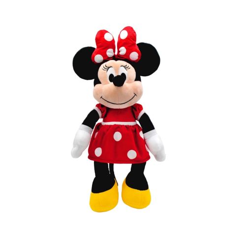 Peluche Disney Minnie 18" (robe rouge)