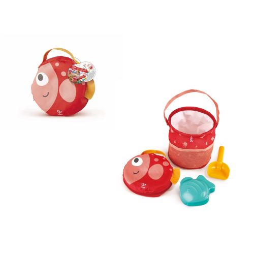 Seau en tissus poisson